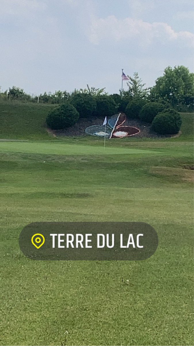 KurtBauche's tweet photo. Squeezed in a round at the beautiful Terre Du Lac! #terredulac #bonneterre #stfrancoiscounty https://t.co/Tzf05pyZ6X