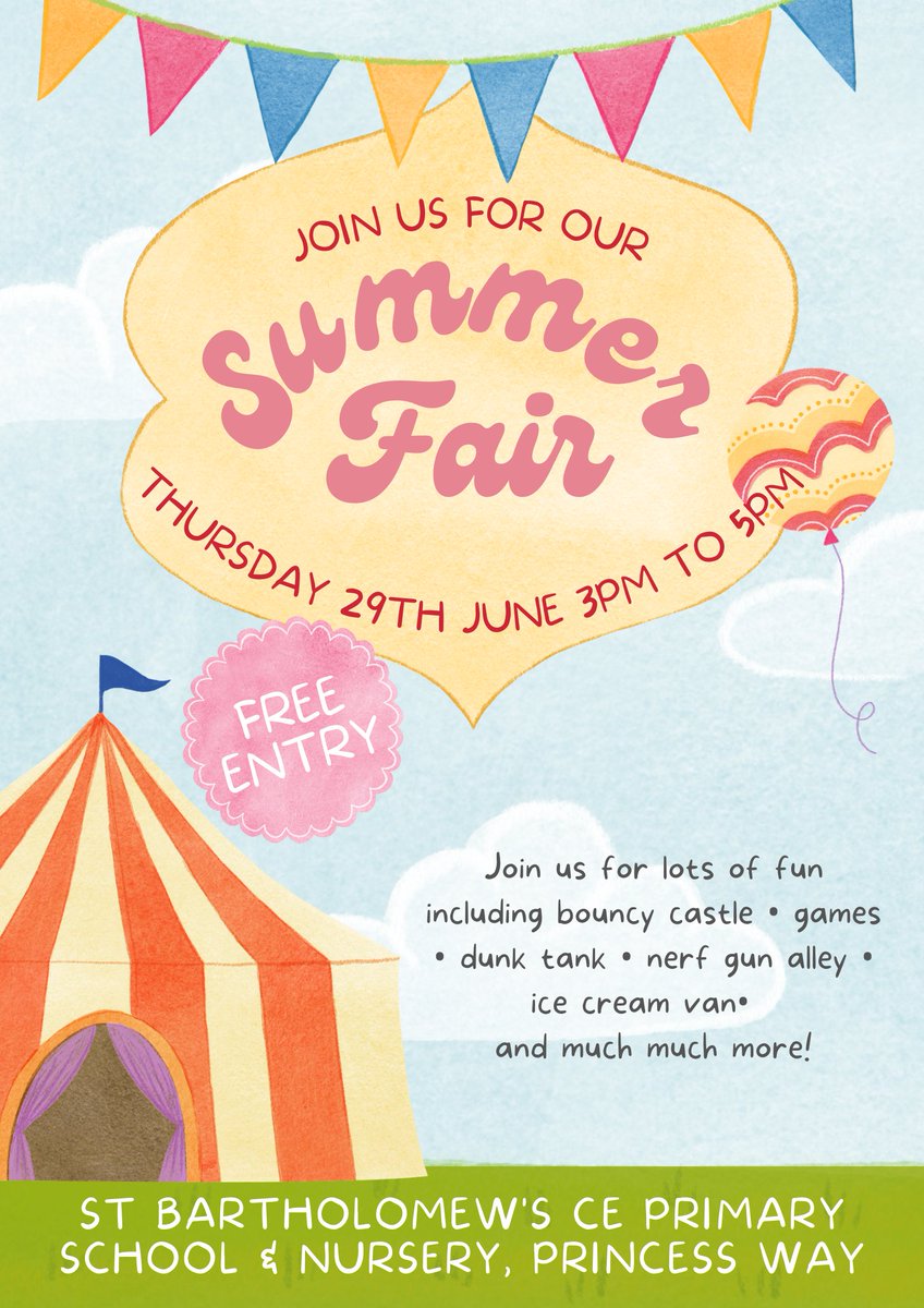 Friends of St Bartholomew's CE Primary School tweet media