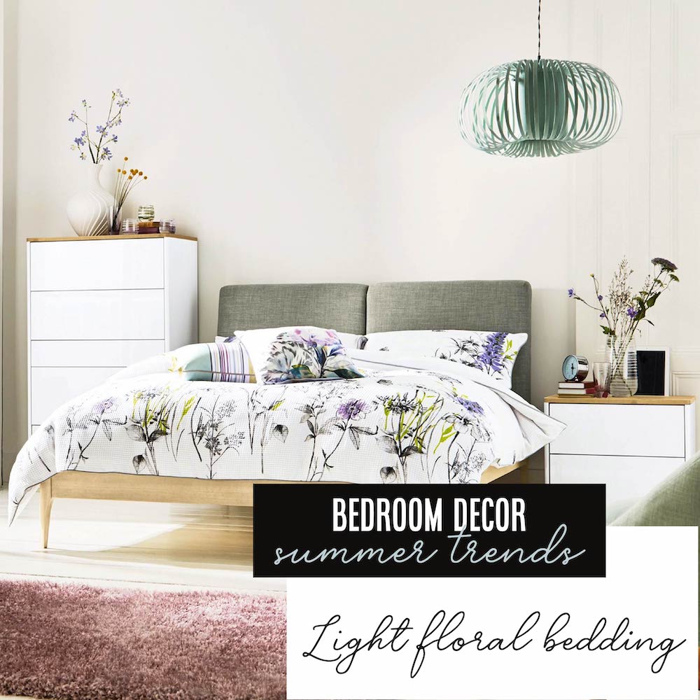 Light floral bedding is an easy and trendy way to add some summer style to your bedroom. #SummerStyles
Carol Patterson #relentless #letmehelp