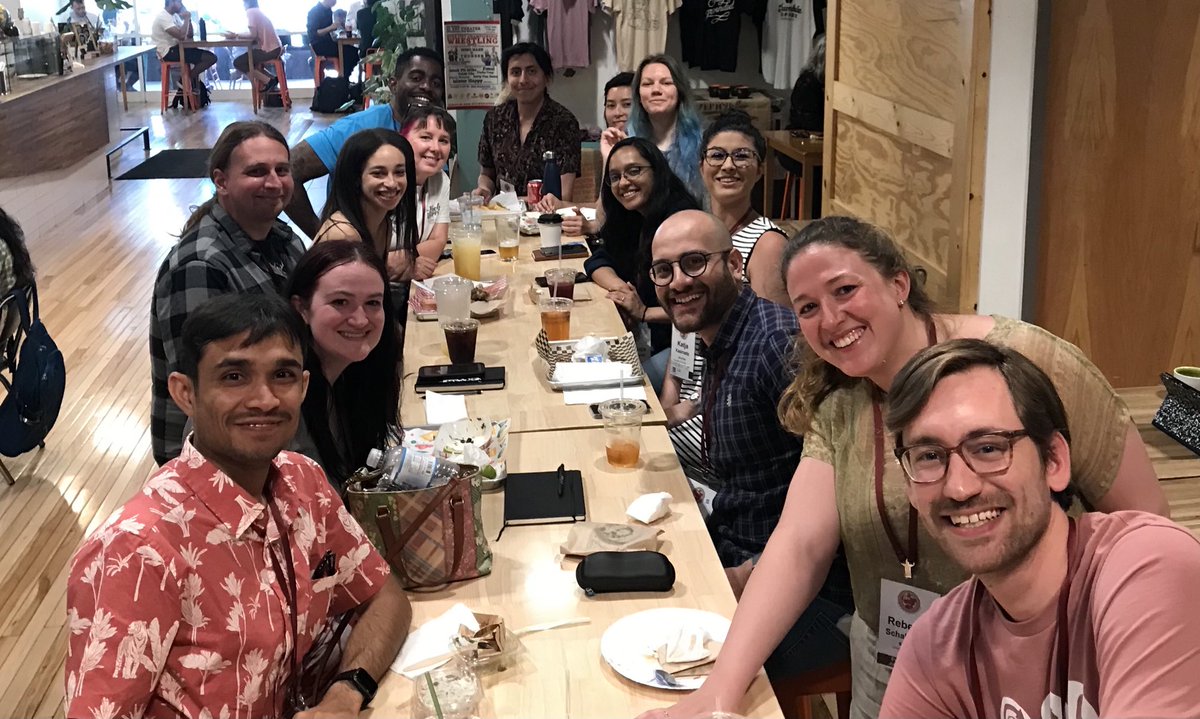 Sorry to miss #Worm23 but we’ve made our own worm meeting at #Evol23 Worms 🤝 Evolution Better together