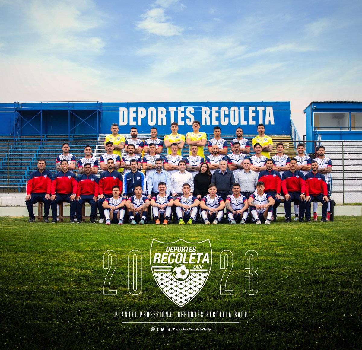 ¡Queridos Recoletanos de corazón! ⚪️🔵 Les compartimos la foto oficial del club 2023. ¡Vamos por más querido reco! todos los que componemos esta familia somos importantes. ¡Reco 2023! #Contodoycontodos #Vamosreco2023