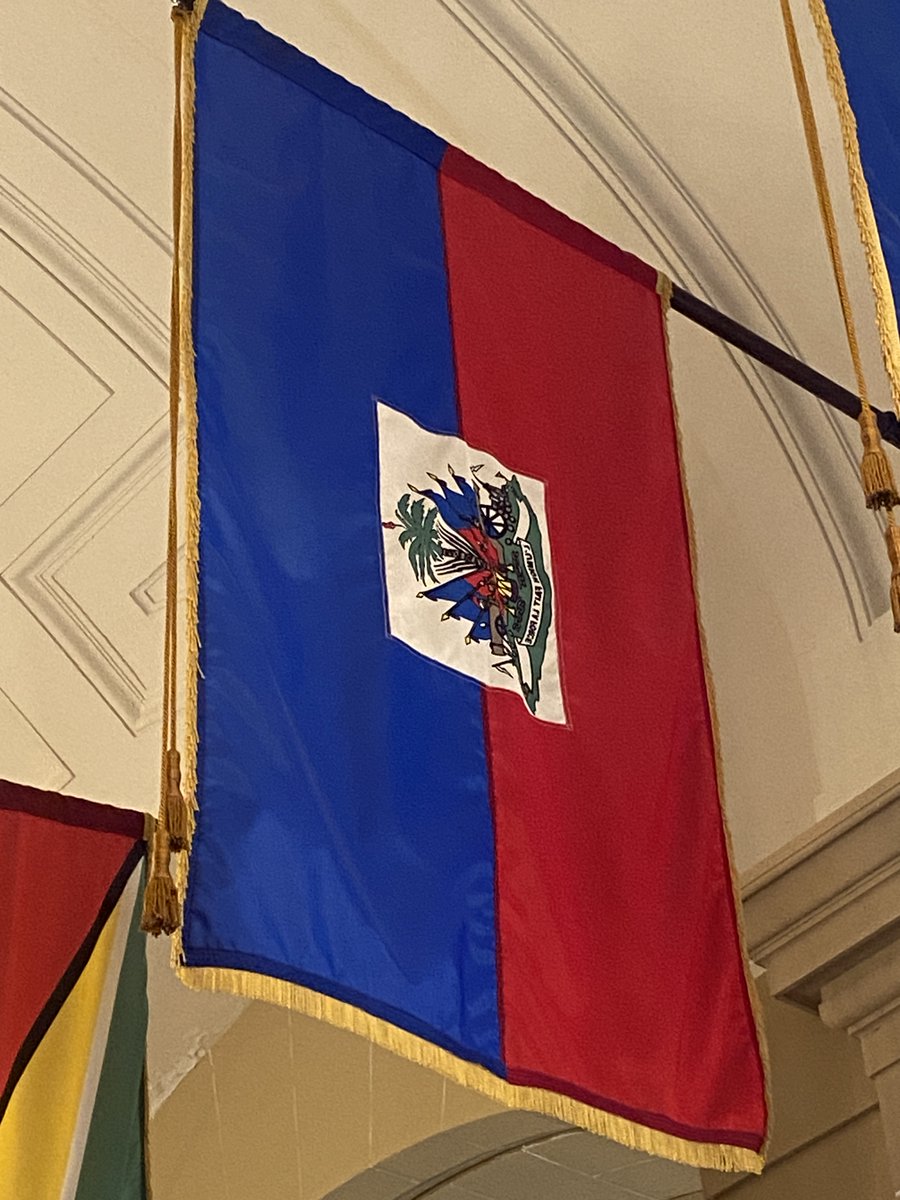 Today's @OAS_official resolution on Haiti demonstrates the Americas' commitment to the Haitian people as they face urgent security & political challenges. The U.S. will continue to work w/ partners to strengthen security & hold those who foment violence accountable. #OASassembly