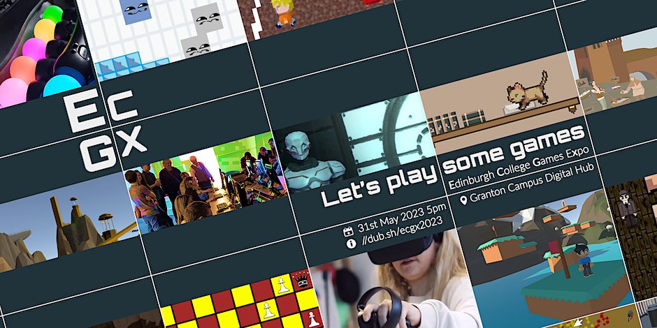 _Tinderbox's tweet photo. Huge thanks to @MrBehemo and @edinburghcoll for inviting our Games Clubs to show the games we've made at #ECGx last month. We were thrilled to share our games for people to play alongside so many amazing creators, and be a part of such an exciting event! 🎮🎲🎉 https://t.co/Q6ilAM98cn