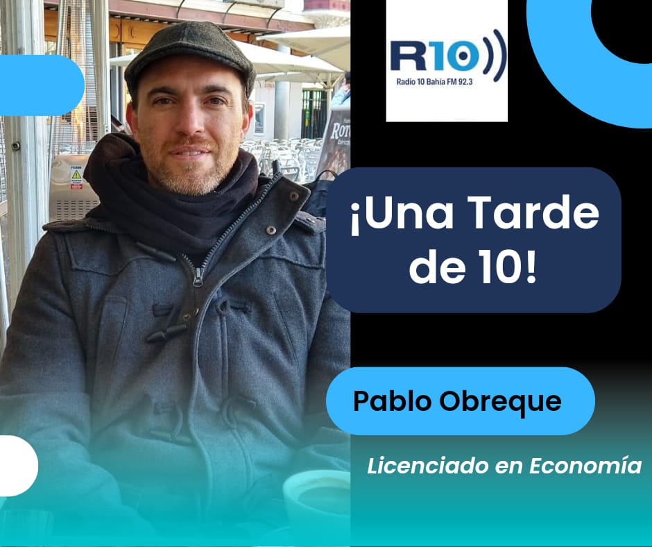 #AHORA en <a href="/unatardede10/">Unatardede10</a> por <a href="/Radio10Bahia/">Radio10 Bahía Blanca</a> hablamos de Economía con <a href="/obrequepablo/">Pablo Obreque</a> "segundos afuera"