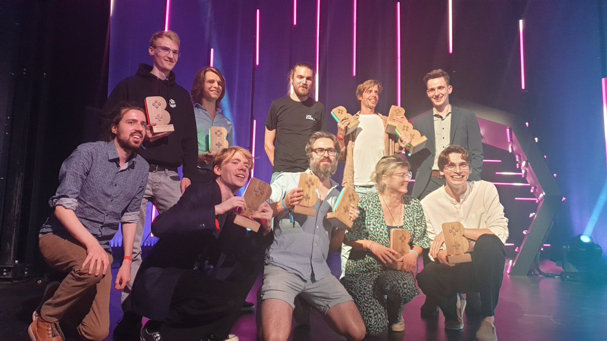 belgian_games's tweet image. We absolutely ❤ the award design too! What a stellar job by @devillearcade !! 

#BGA23 #BelgianGameAwards