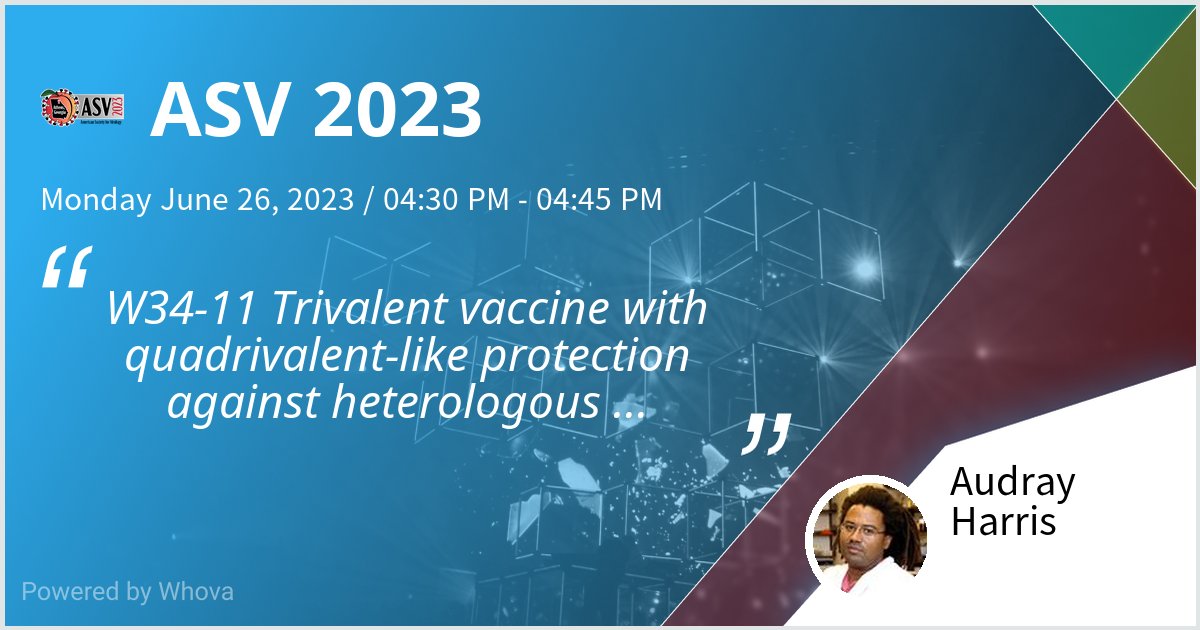 I am speaking at ASV 2023. Please check out my talk if you're attending the event!  - via #Whova event app