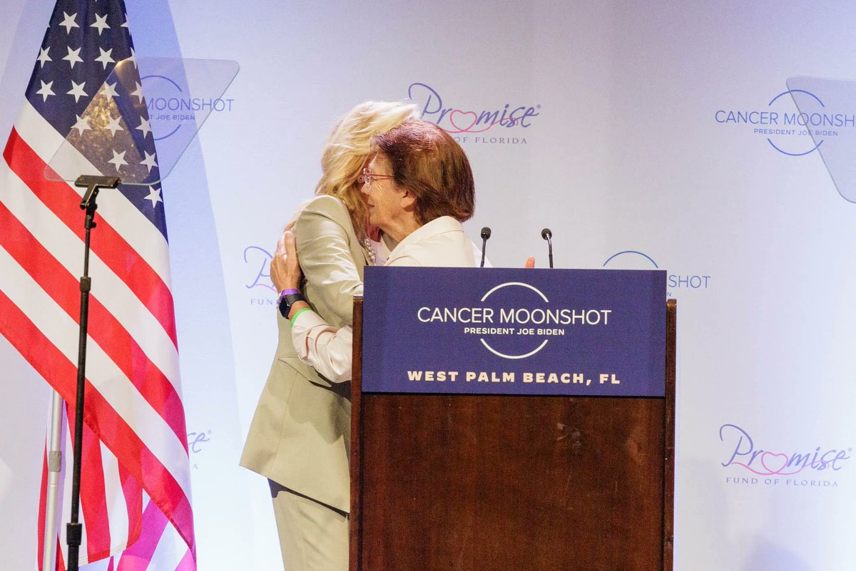 One year ago today the Promise Fund welcomed @flotus in recognition of our organization's progress in improving access to breast and cervical cancer care for underserved women. We are honored to be a part of the Cancer Moonshot because together, we can end cancer as we know it.