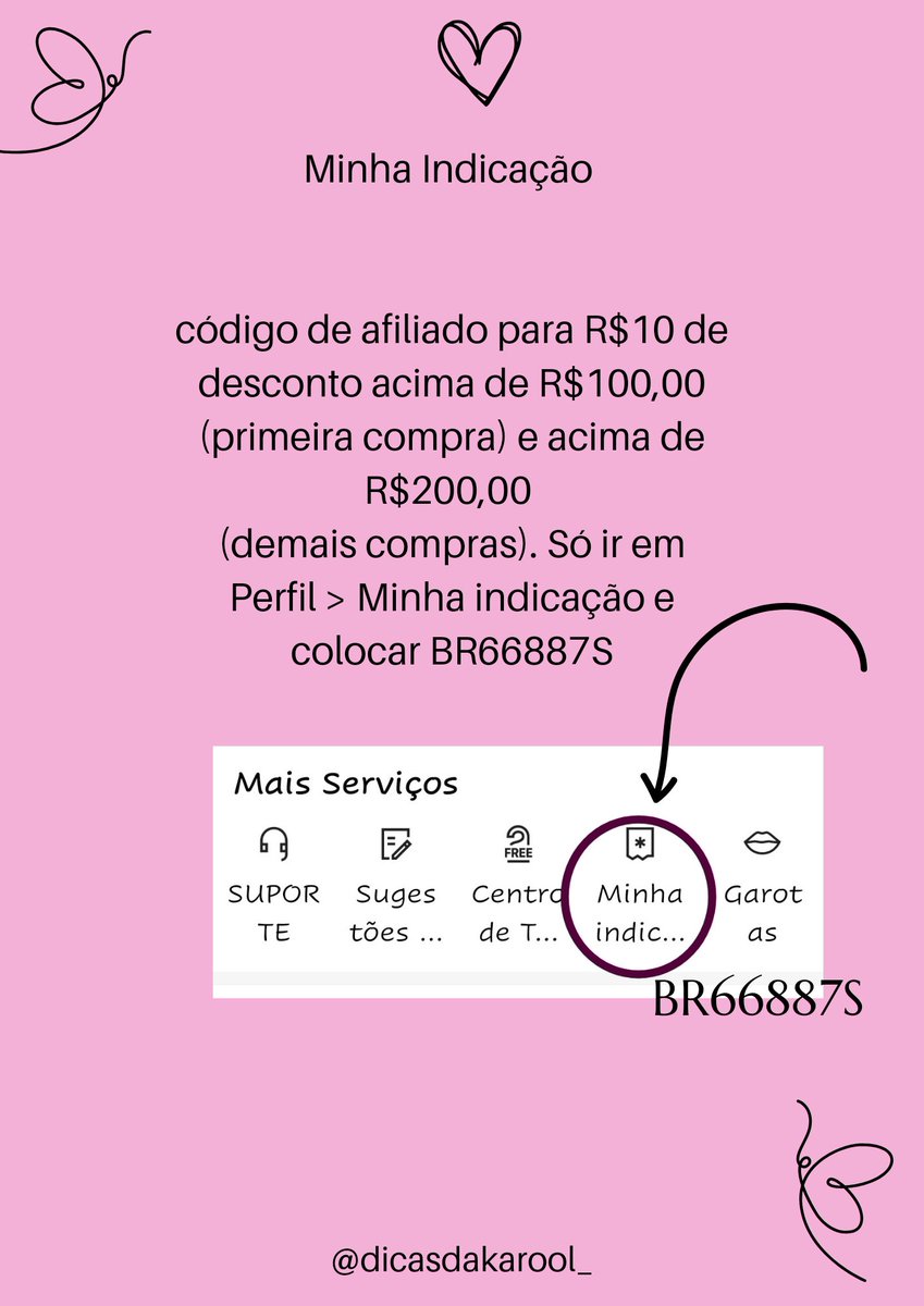 dicasdakha's tweet image. #Atrend #sheinbr #sheinbrasil