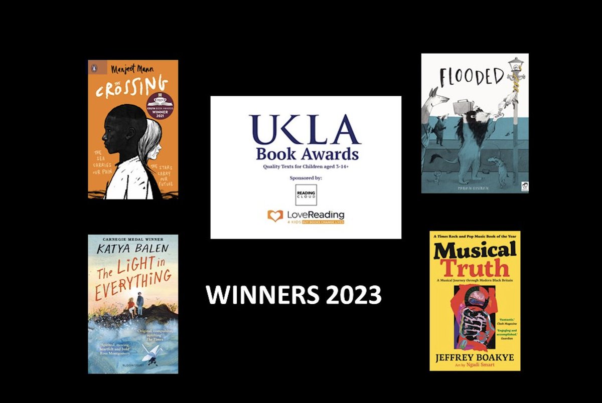 The winners of <a href="/The_UKLA/">UKLA</a>  Book Awards have been announced! Congratulations Katya Balen, Manjeet Mann, Mariajo Ilustrajo and Jeffrey Boakye. #UKLA23   #teachersbookawards
Find out more:
booksforkeeps.co.uk/katya-balen-wi…