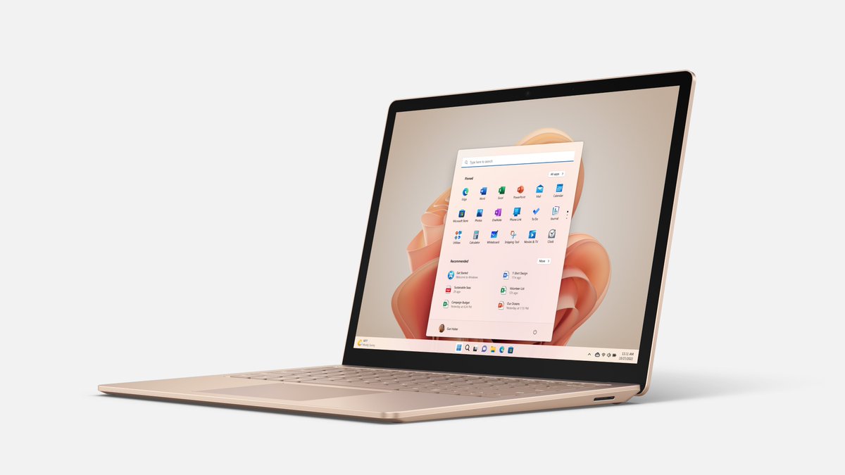 cymbalcomms's tweet photo. Happy #NationalPinkDay
Currently in the process of convincing my boss to order the Sandstone Microsoft Surface Laptop for me... sound off if she should below! 
https://t.co/HnW4i4Pmgi https://t.co/QPNKYeimaf