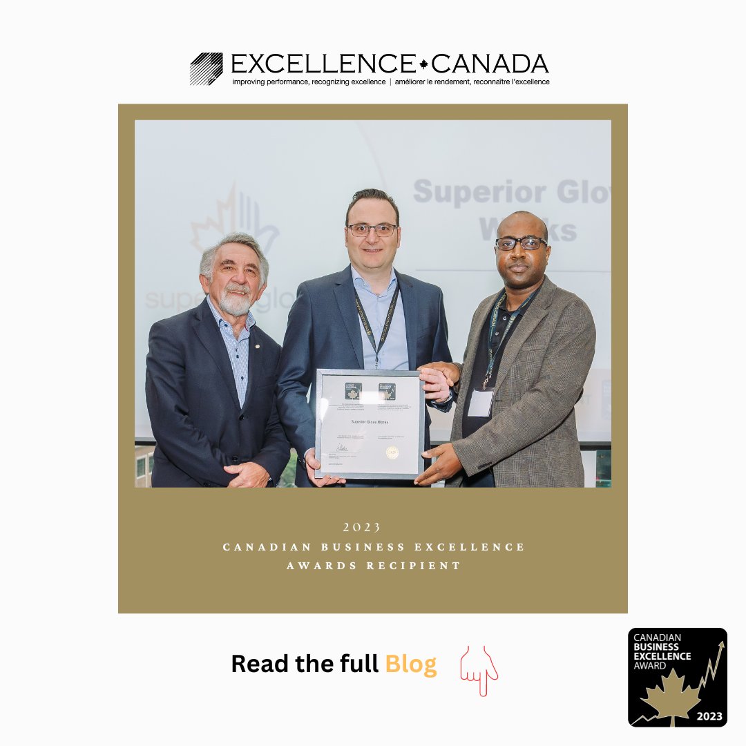 ExcellenceCan's tweet image. Congratulations #superiorglove on receiving the CBEA for Private Businesses! Your dedication to excellence and outstanding achievements are truly inspiring. Check out our latest blog post to learn more about these exceptional.

Visit: excellence.ca/celebrating-ca…
