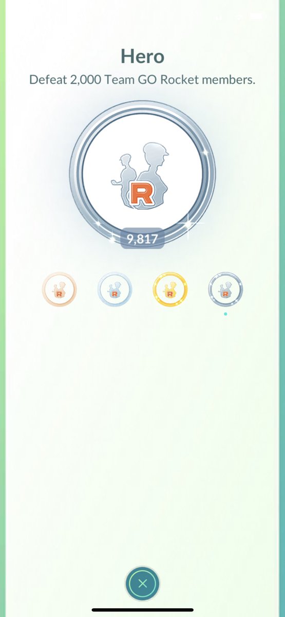 Nightvisgamer's tweet image. The grind has been real this event. Hoped hit that 10k by Sunday 🤞🏻 #pokemongo #teamrocketgo #shadows