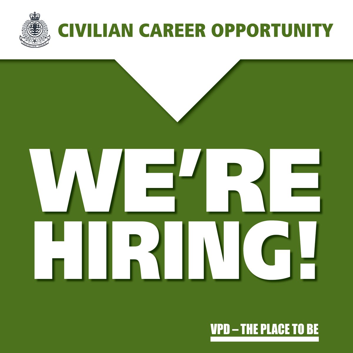 VancouverPD's tweet image. The #VPD has a temporary opening for a financial analyst. We offer a diverse and inclusive workplace, with competitive compensation and benefits. Learn more: vpd.ca/join-us/civili… #JoinVPD