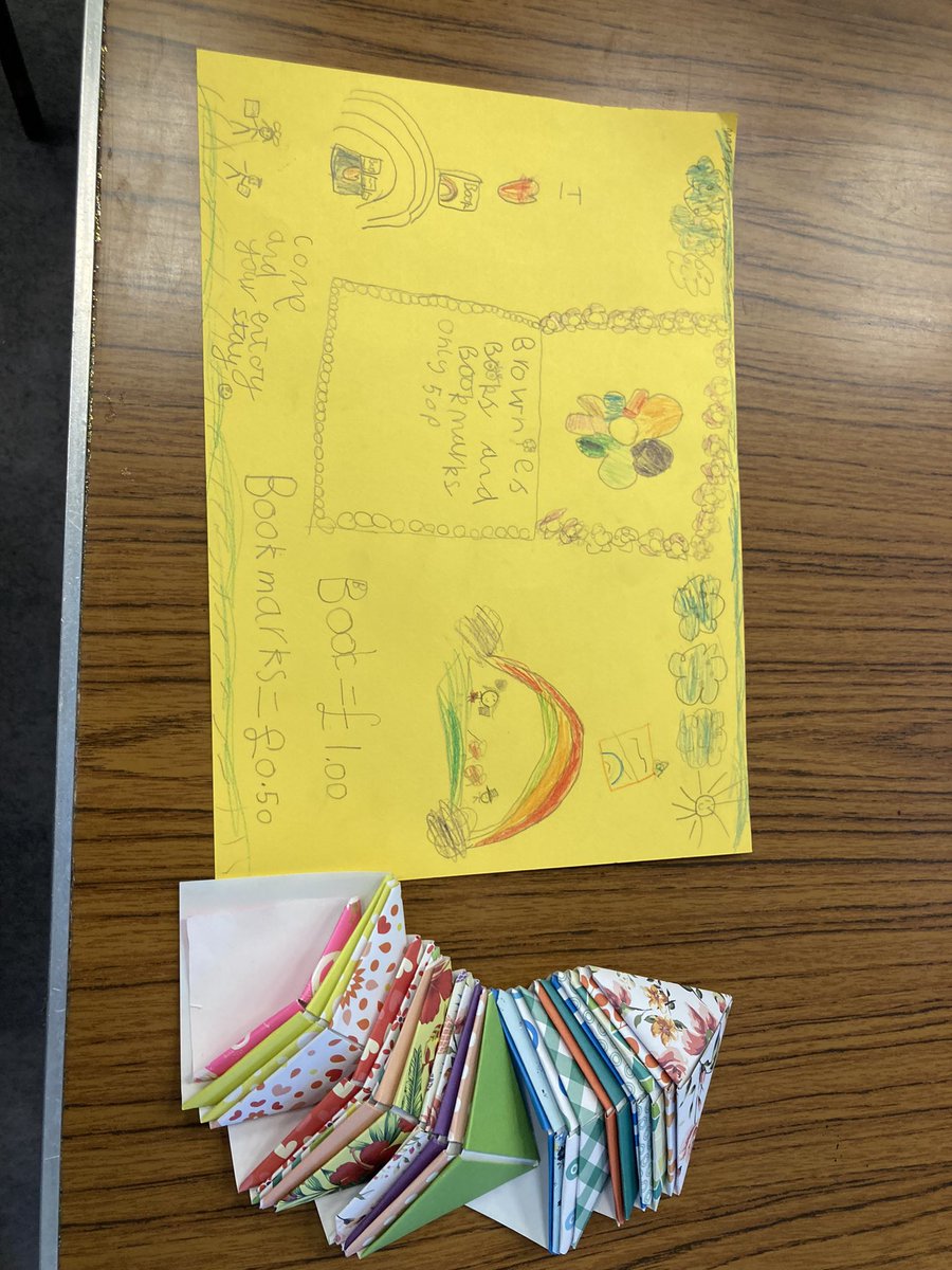 Week 3 of the <a href="/youngenterprise/">Young Enterprise</a>   #fiverchallenge at Brownies. It was the ‘big make’ evening tonight! Lots of bracelets, soap, bookmarks, head bands and plants ready for sale next week! <a href="/ggswechiefteam/">Girlguiding SWE Chief Commissioner Team</a>