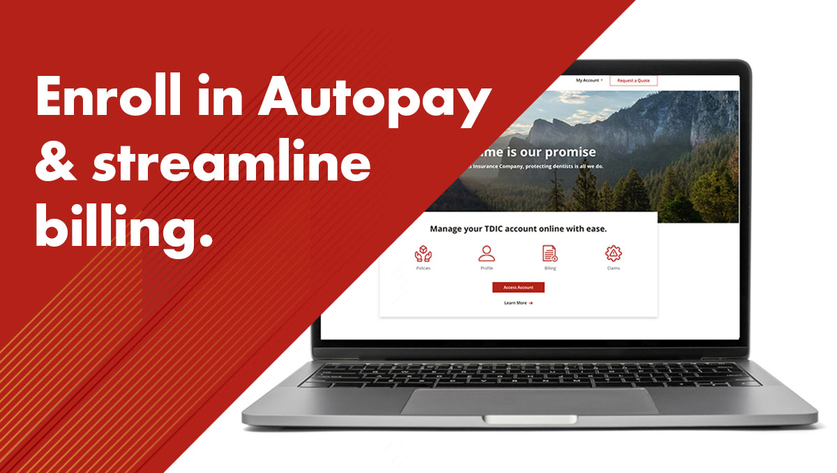 Did you know that you can pay insurance premiums right within your #TDIC account online? Pay a bill online at any time or save time every month by setting up recurring debits. 

Learn more: ow.ly/AaqS50OVOts