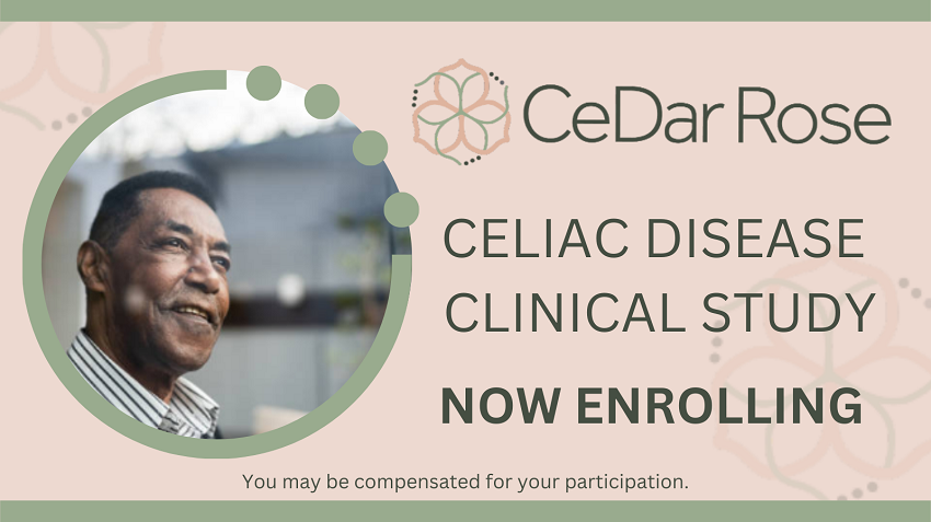 CeliacDotOrg's tweet photo. Join a clinical study to help scientists learn more about celiac disease research. See if you may qualify: https://t.co/cV71Cv5n6W https://t.co/8GkycA69i0