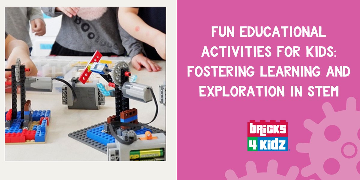 Spark their passion for learning with fun educational activities! 🌟📚🚀 #STEMEducation #FunLearning #EducationalActivities #Exploration #FosteringCuriosity #Bricks4Kidz 🌈 Dive in and discover: bricks4kidz.com/blog/fun-educa… 📖