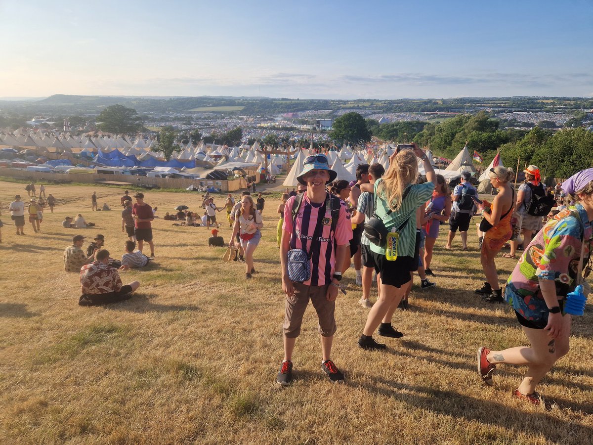 #YTFC away shirt at @glastonbury this year ⚽️

@YTFC @teamrobbo39 @MartinHellier #GlastoFootyShirts