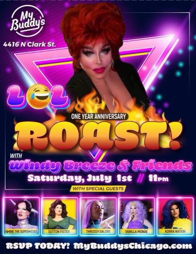 Double dose of LOL except this time it’s, MY 1 Year Anniversary show!!!!!! 🙌🏼🫶🏻🔥

9pm and 11pm showtimes!!!! Stay for both! We have comedy performances, a roast, lots of special guests, prizes to give away and more! DONT miss out! 

eventbrite.com/e/lol-hosted-b…