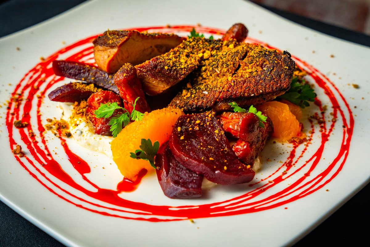 Uhhh...yes please! Crispy Maple Leaf Farm Duck Breast* ...