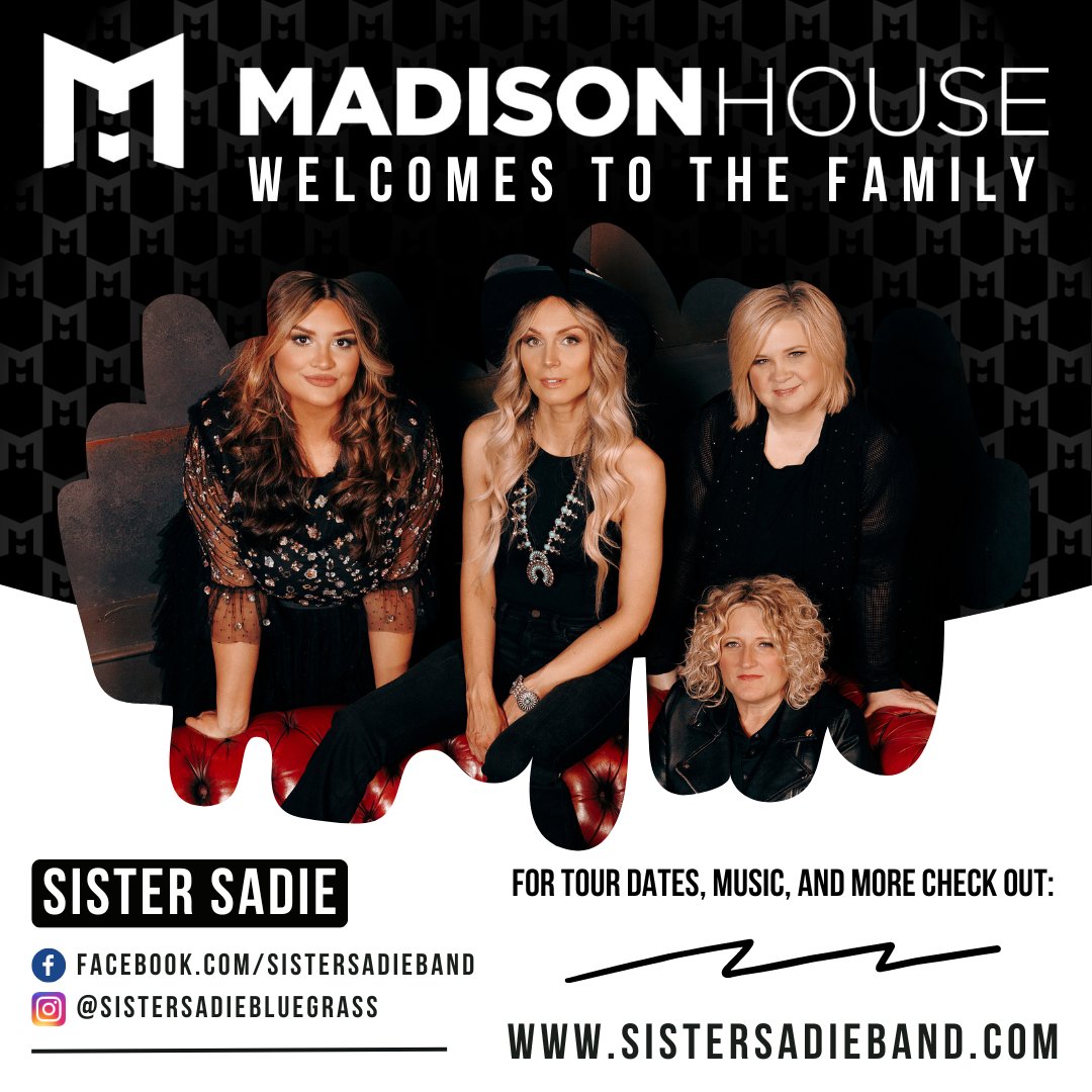 2020 IBMA Entertainer of the Year, 3-time IBMA Vocal Group of the Year, Grammy-nominated, female-led bluegrass group.

@sistersadieband ‘Live at the Hall,’ 2022: loom.ly/QfN2P7w

#sistersadie #bluegrass #ibma #ibmaentertaineroftheyear