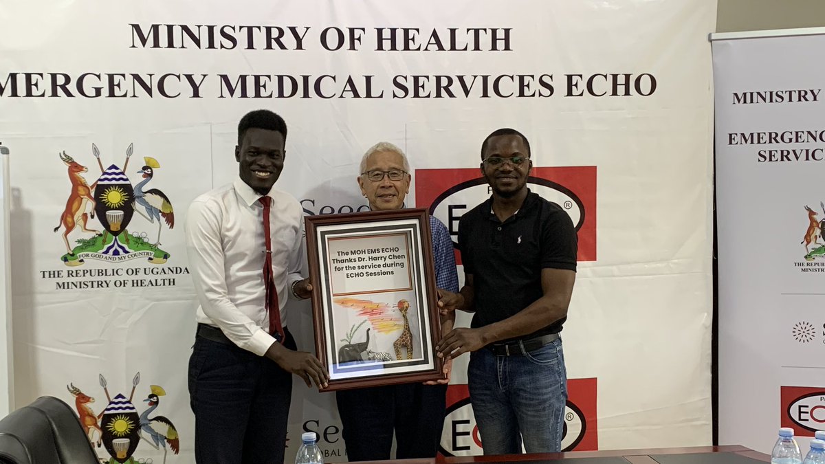 It’s a pleasure to have Worked with Dr Larry. Dr Larry dedicated much of time, expertise and Passion to Raising young emergency care physicians <a href="/Makerere/">Makerere University</a> <a href="/EmMakerere/">EM Makerere</a> and <a href="/MbararaUST/">Mbarara University</a> . He has be a great asset to the nation and We thank him for his great Service. 
<a href="/MinofHealthUG/">Ministry of Health- Uganda</a>