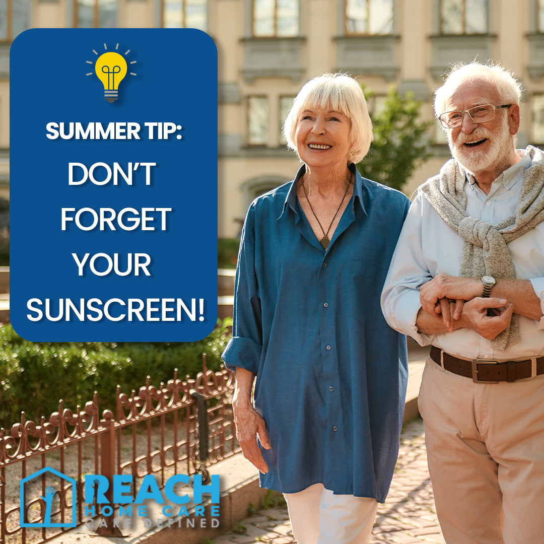 Happy summer! Aging skin can be delicate, so don't forget your sunscreen! Use at least 30 SPF and re-apply every 2 hours for happy, healthy skin. ☀️