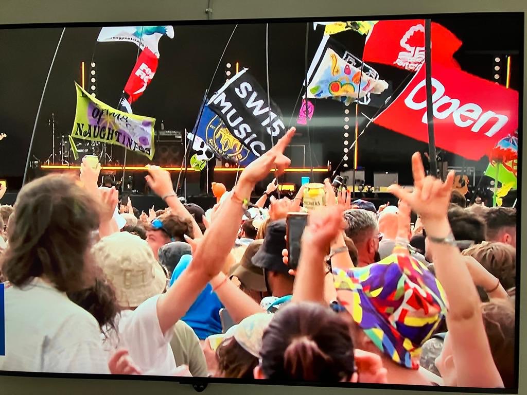 Yes we are at <a href="/glastonbury/">Glastonbury Festival</a>  two of our lucky youngsters enjoying the festival