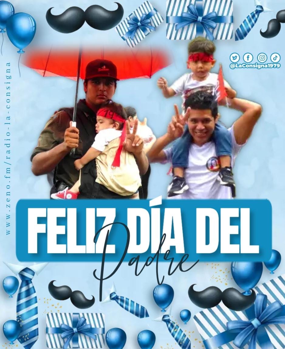 "La herencia más bella y sorprendente que un padre puede dejar a su hij@, es la formación del carácter y mostrar los pasos a seguir" ¡Feliz Día del Padre!
#JunioEnVictorias