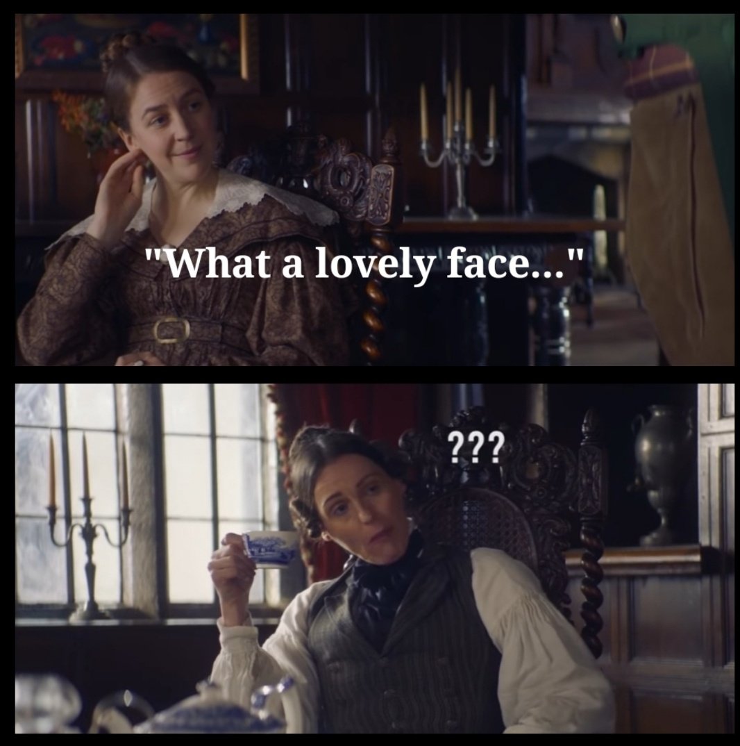 What I love about #GentlemanJack  is the way they portrayed #AnneLister as she was...unmistakably gay! 🏳️‍🌈
#BringBackGentlemanJack 
(Credits to yanheda!)