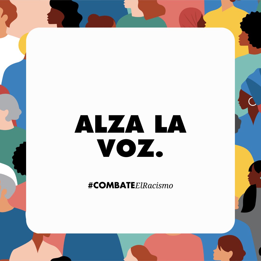 El racismo, la intolerancia y la discriminación destruyen sociedades, lo que es una tragedia para todos.

Pero juntos, en todas partes, podemos promover el entendimiento, la dignidad y el valor por la diversidad.

Así puedes #CombateElRacismo: un.org/es/fight-racism