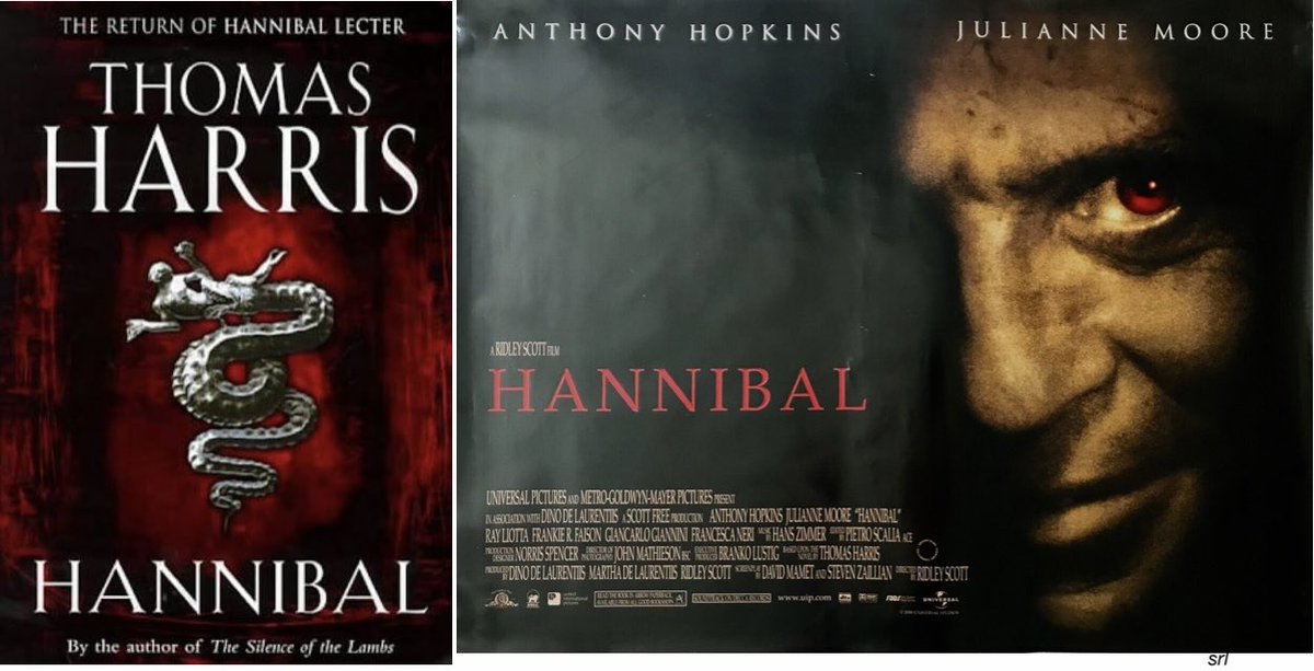 10pm TODAY on @channel5_tv 

The 2001 #Thriller film🎥 “Hannibal” directed by #RidleyScott from a screenplay by #DavidMamet & #StevenZaillian

Based on the 1999 novel📖 by #ThomasHarris

🌟#AnthonyHopkins #JulianneMoore #RayLiotta #FrankieRFaison #GiancarloGiannini #GaryOldman