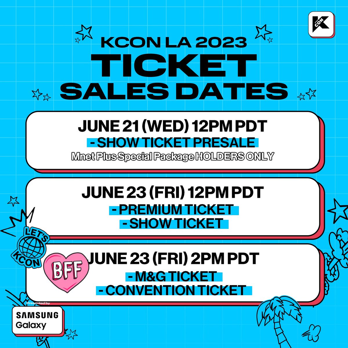 ticket_zip's tweet image. KCON2023 M&amp;amp;Gのチケッティング代行致します。 #KCONLA2023