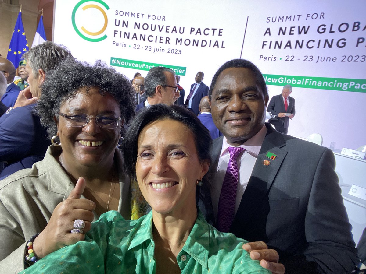 #Paris | A new consensus for the #planet and #people, concrete progress, and above all, a clear roadmap to accelerate our action!

This Summit for a #NewGlobalFinancialPact has been a defining moment! Thanks to all of you!
