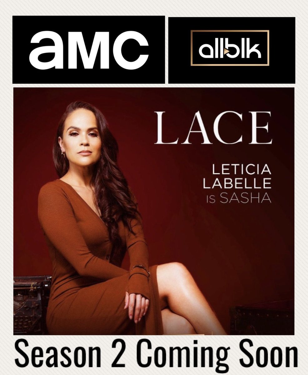 Leticia_LaBelle's tweet image. Sasha is back for more…. Let’s see if she can stay out of trouble this season….😉 #LaceOnAllblk #AMCNetwork #Season2 #ComingSoon 😱🔥#LaceSeason2 
imdb.me/LeticiaLaBelle
