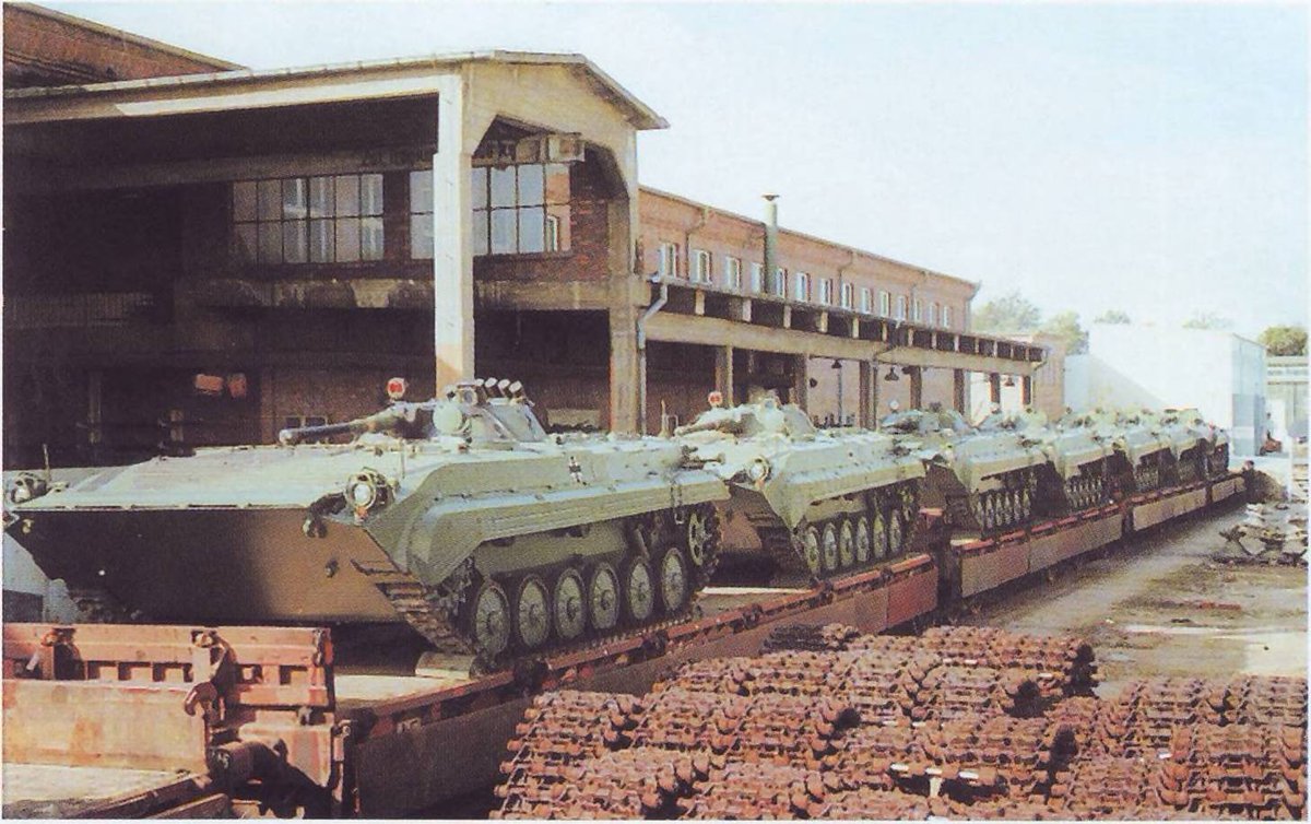 BMP-1A1 Ost in service within Bundeswehr, 1990s period.