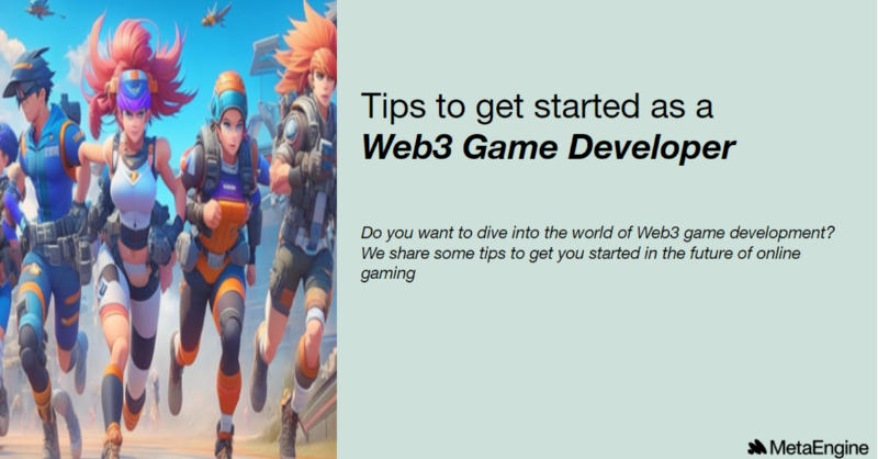 meta_engine's tweet photo. Unleash Your Creativity! Beginner's Guide to Building Web3 Games 🎮

#metaengine #web3 #web3gaming #web3games #creativity #gaming #web3gamedev
