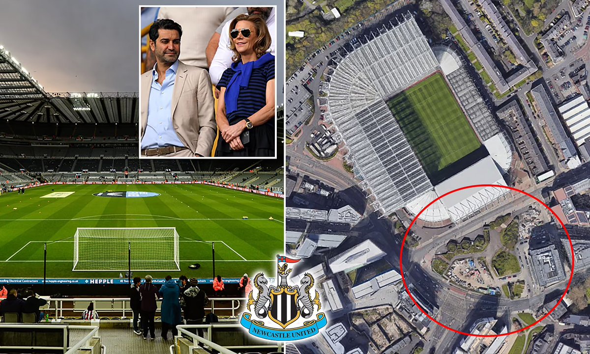 Newcastle United are planning to extend St James’ Park to 62,000.
#NUFC 

[@thetimes / @mhardysport]