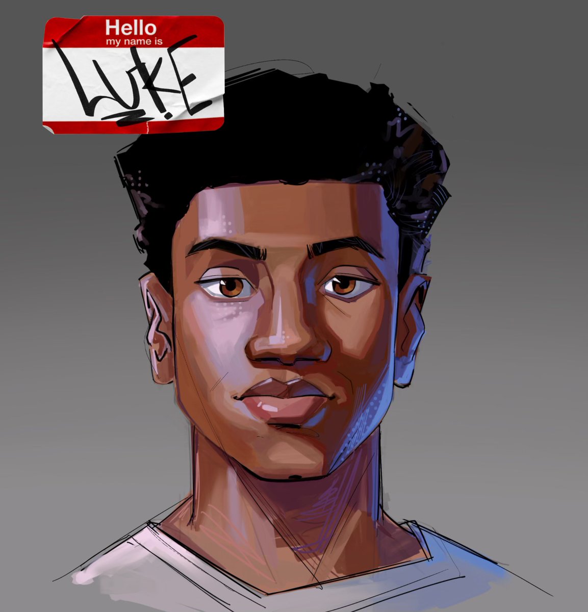 lukeweds's tweet photo. Me, by my best friend (@thatboyonfire_ on Instagram) #SpiderManAcrossTheSpiderVerse  #Spiderversefanart #Spiderman https://t.co/jFxoNfWLye