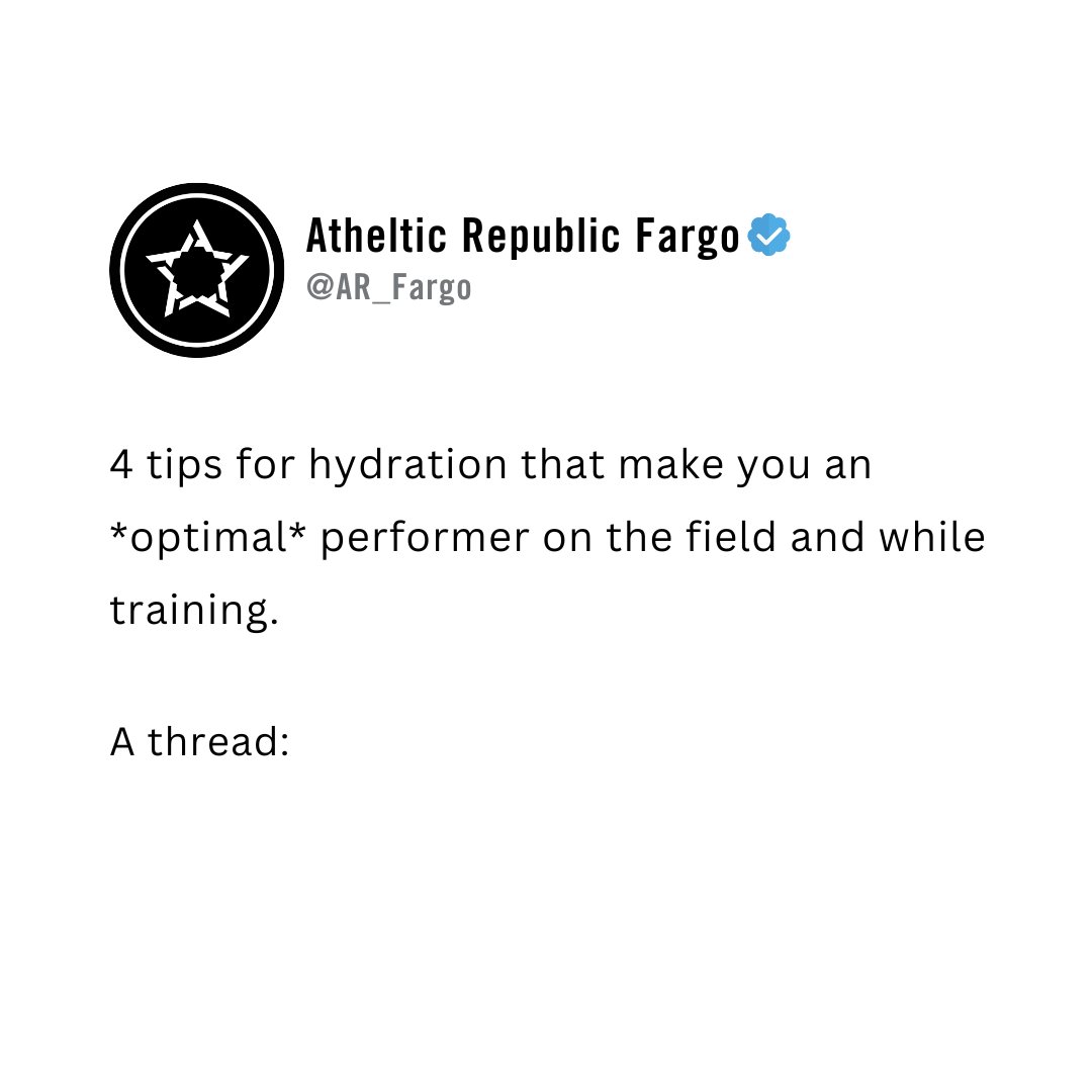 Athletic Republic Fargo tweet media