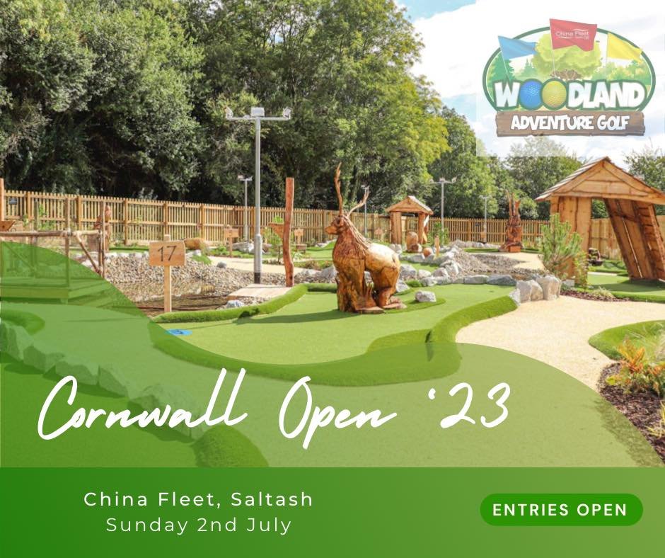 There's still plenty of time to enter next week's Cornwall open, organised by the Kernow Pirates Mini Golf Club.

Head over to eventbrite.com/e/cornwall-ope… to enter!