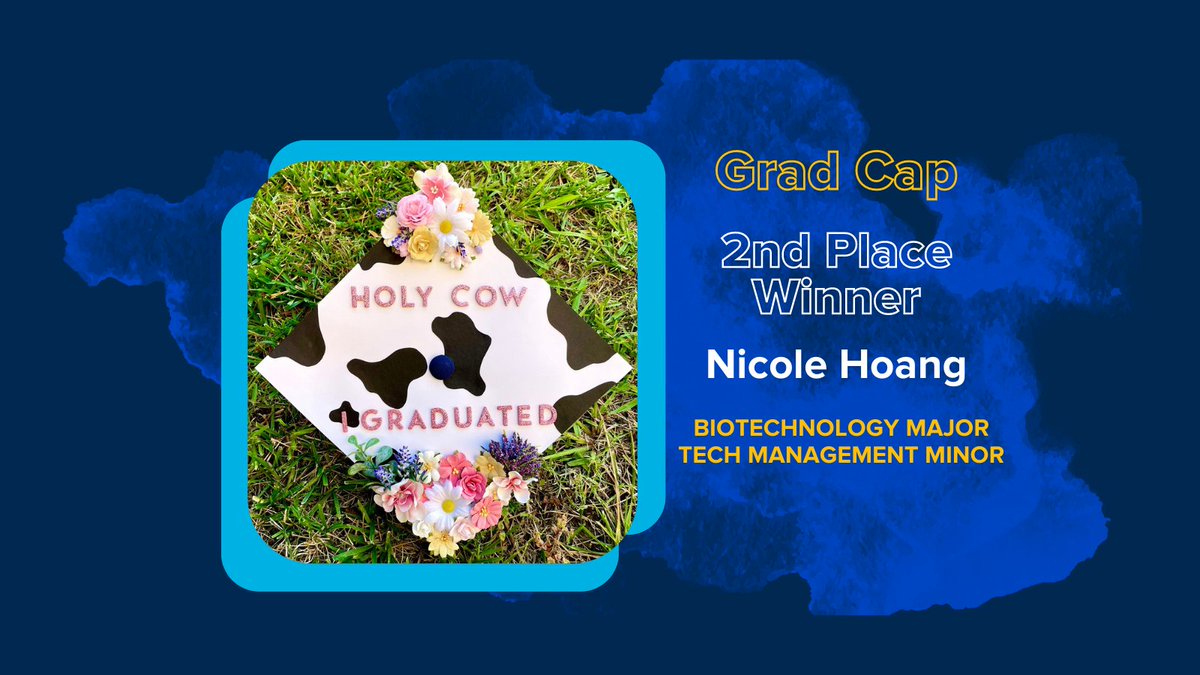 ucdavis's tweet photo. We have counted the votes and deliberated over our editor's choice winners. Here are your 2023 Spring Commencement Grad Cap winners! Congratulations to all our graduates! Check out all of this year's entries here: https://t.co/RKtC4j1Hvn 

#UCDavisGradCap #UCDavisGrad https://t.co/yAnYJE3RKI