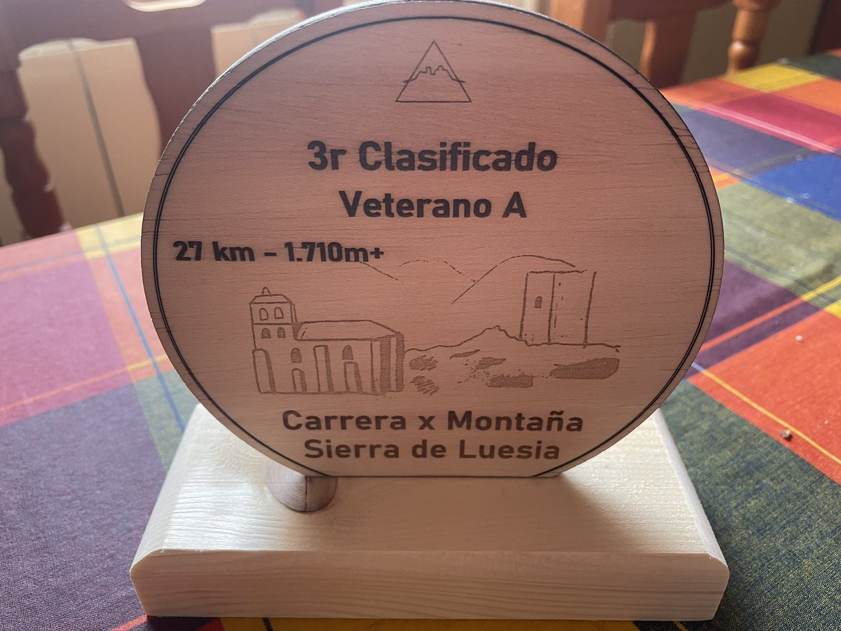 CxM Luesia 2023:  
Campeonato Aragon FAM
⛰️Gran Aventura: Fiesta Barro, Rayos, Granizo , Tromba de Agua⚡️⚡️ Epica!!
❌Recorrido alternativo: 18K y +800

👏👏Espectacular los voluntarios y la Organización con un día tan adverso (70 litros/metro cuadrado de lluvia 😅) 
Cañaa🤟