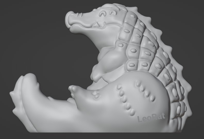 I'd like to properly introduce Bronx✨ He's a big hunk of gator that may look scary but he's just a big lovebug and is down to try anything to see you smile💕