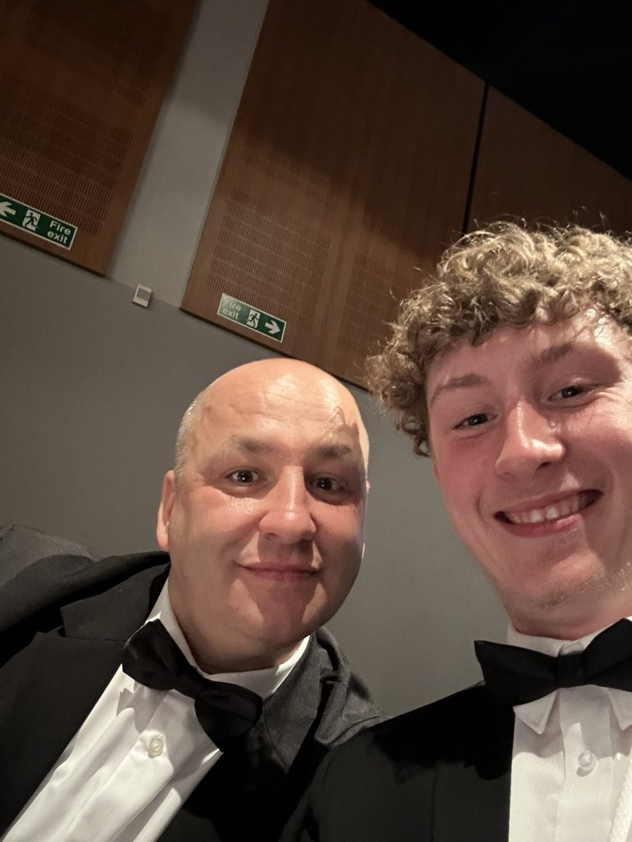 LIL__JIM's tweet image. He’s happy he put extra shine on tonight. #SCBA2023 #hoistsensei