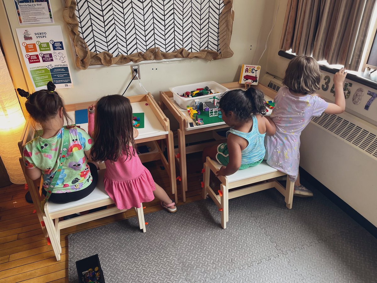 MsMichelleMatte's tweet photo. @KindersRoss love their new desk and bench set-up from @IKEACanada! We’ve been building with LEGO all year, but this just made sense! Now we have a permanent spot to create amazing things! @ross_dsbn https://t.co/OK00u85Yhh