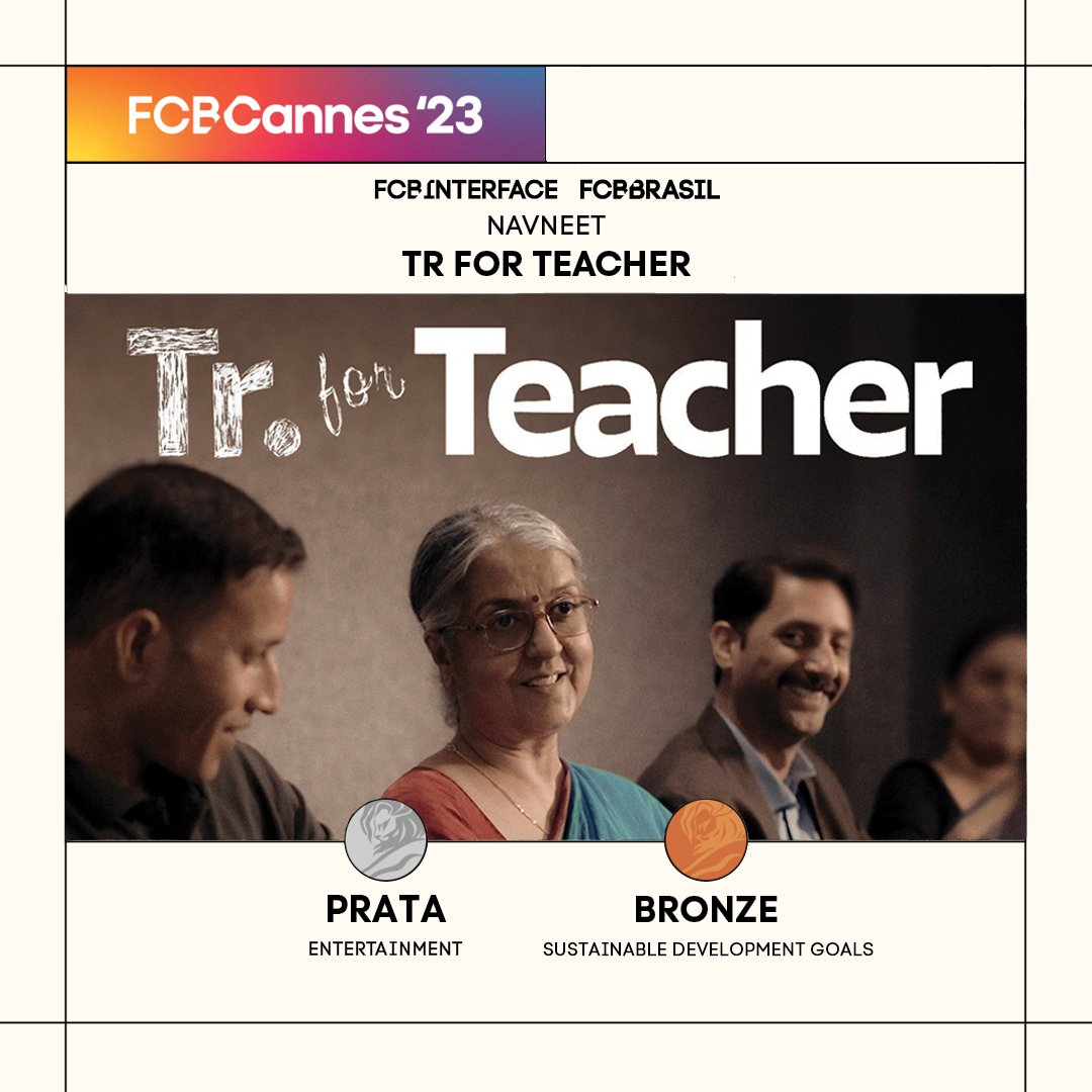 Chegamos ao último dia de Cannes 2023 e estamos super felizes em compartilhar por aqui as nossas conquistas no maior festival de criatividade do mundo.

Todos os cinco projetos que inscrevemos levaram shortlist e três deles conquistaram leões 🥳

Parabéns a todos! 🤍

#FCBCannes