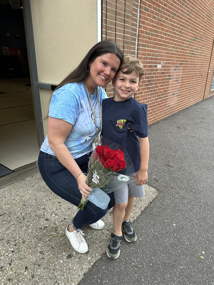 This was another hard goodbye! Thank you Ms K for being a ray of  sunshine☀️ this year! Bryce adores you ❤️ and has learned so much! @ms_keteltas
