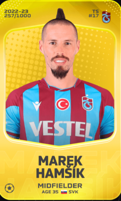 #Sorare ⚽. The absolute MOTM here is Anibal Moreno!💪💪💪 And a big thanks to the Special Guest Star - Robert Lewandowski-) Tier 5 and Marek Hamšík! Definitely a legend and a great player, but ended his career. I'll try the swapping card reward🙄