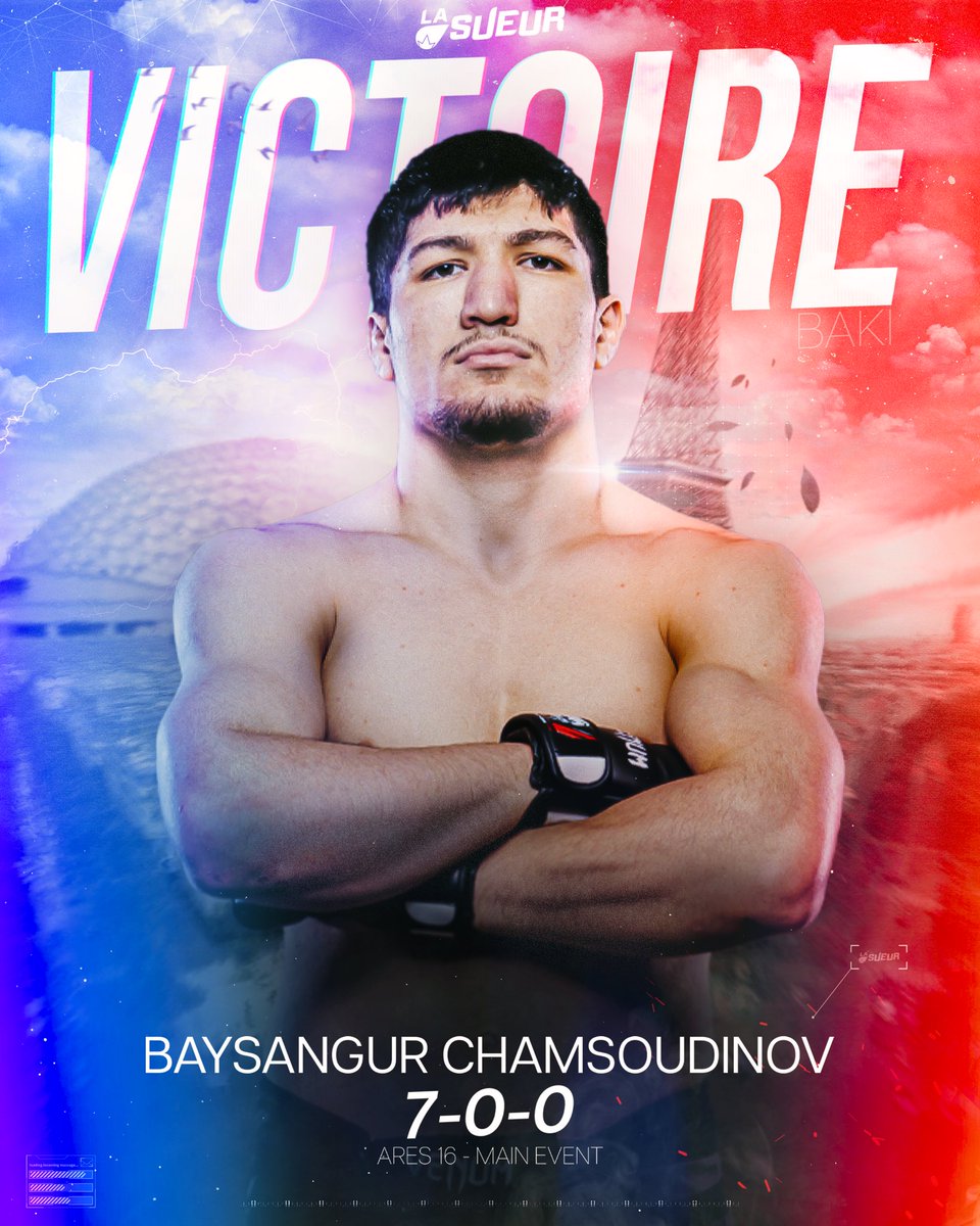 BAYSANGUR 'BAKI' CHAMSOUDINOV S’IMPOSE PAR TKO 2ÈME ROUND ! 🔥

#ARES16